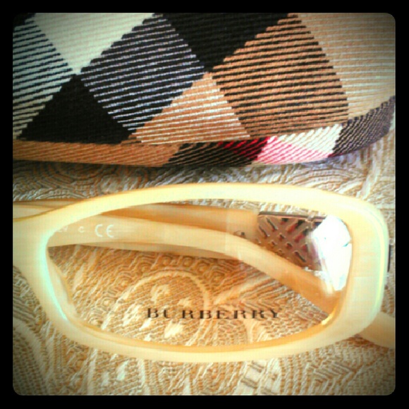 Burberry Ivory Eyeglasses Frames  B 2062 - Picture 1 of 8